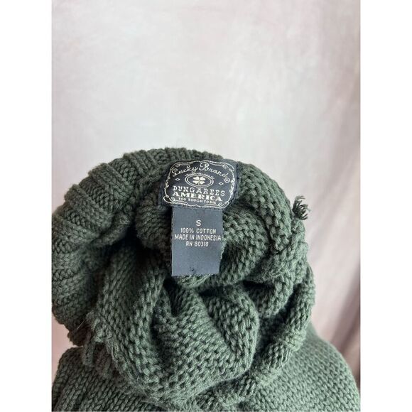 Lucky Brand 100% Cotton Cable Knit Turtleneck - Picture 3 of 6